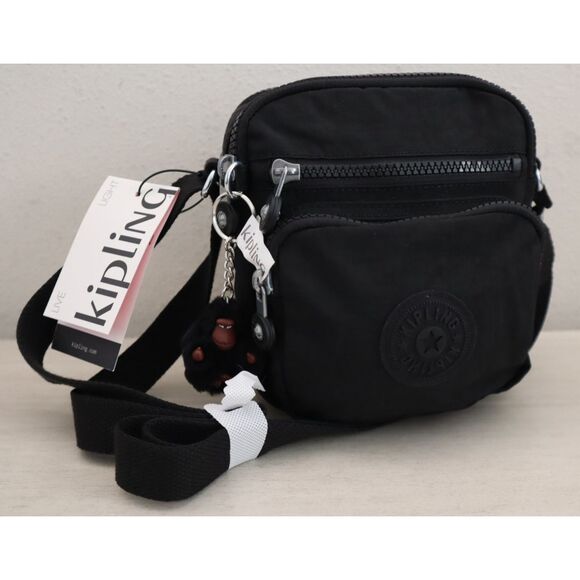 Kipling KI9161-0DH Women's O/S Black Tonal Ron Crossbody/Shoulder Bag - Picture 9 of 16